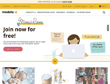 Tablet Screenshot of medelabreastfeedingus.com